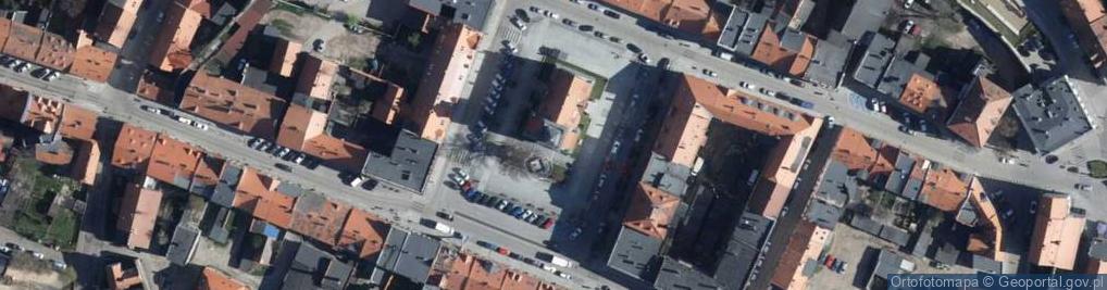 Zdjęcie satelitarne Ratusz w Świebodzicach