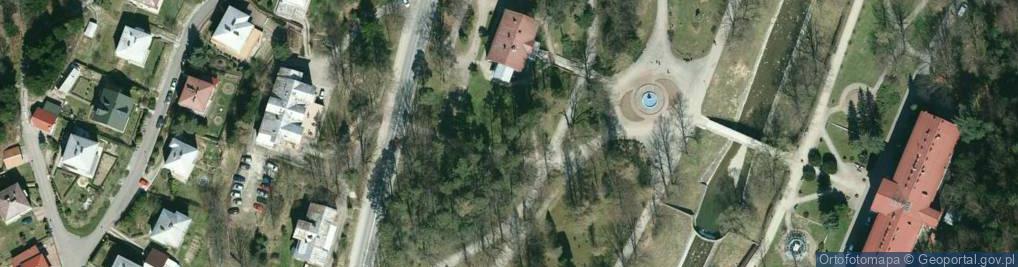 Zdjęcie satelitarne Rymanów Zdrój