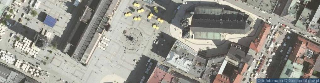 Zdjęcie satelitarne Rynek Główny