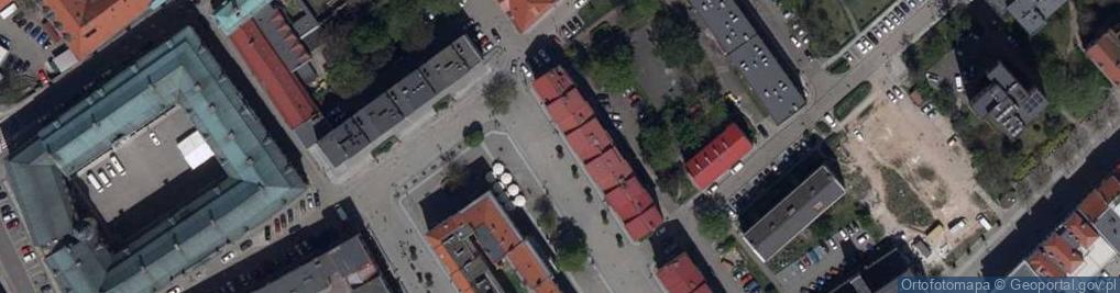 Zdjęcie satelitarne Rynek w Legnicy