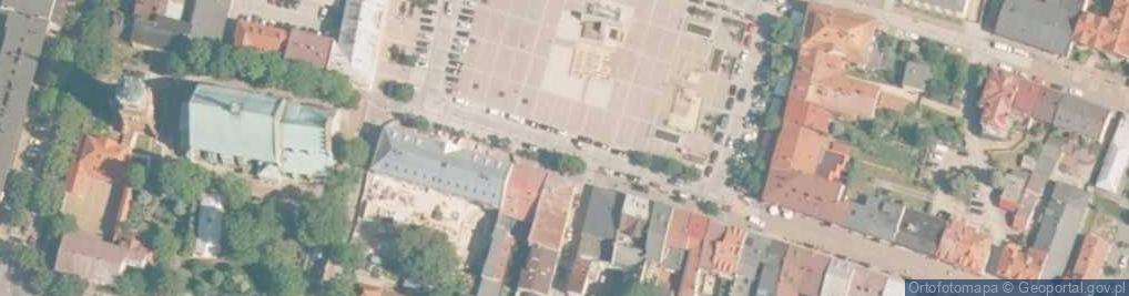 Zdjęcie satelitarne Srebrny Szlak Gwarków Olkuskich