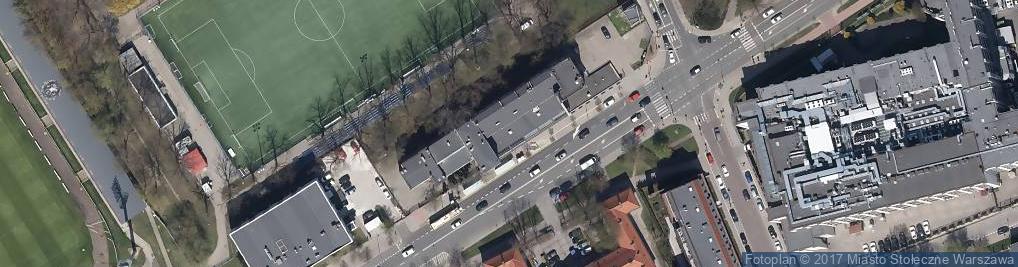 Zdjęcie satelitarne Szkoła Przemysłu Graficznego