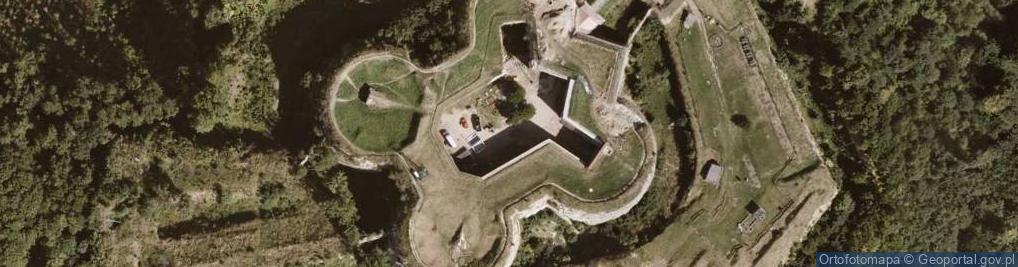 Zdjęcie satelitarne Twierdza Srebrna Góra, Fort Donjon