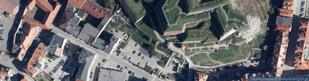 Zdjęcie satelitarne Twierdza w Kłodzku