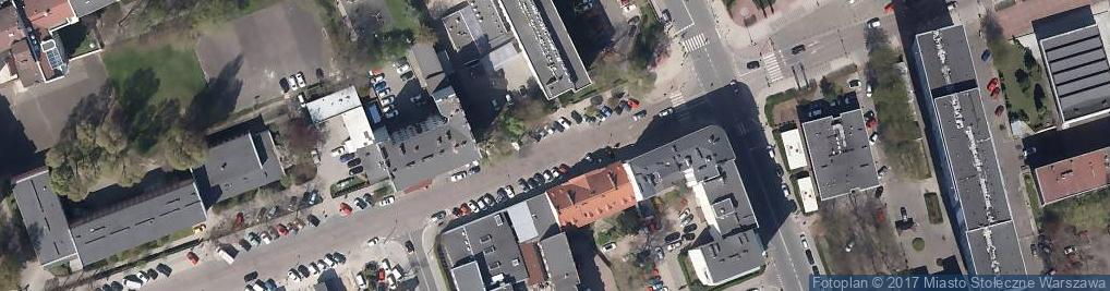 Zdjęcie satelitarne Ulica Chłodna