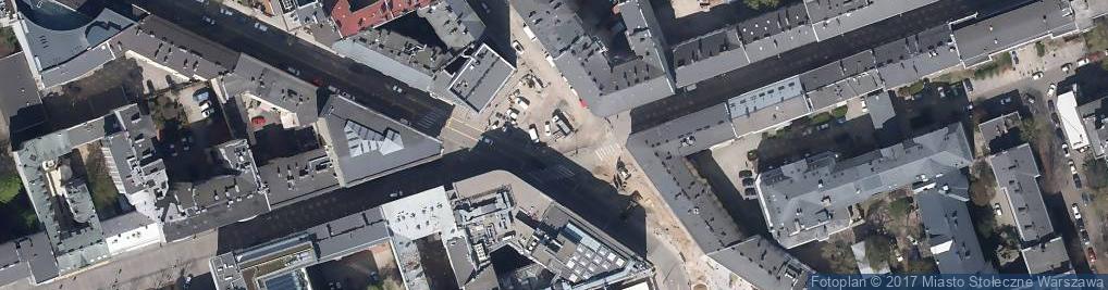 Zdjęcie satelitarne Ulica Chmielna