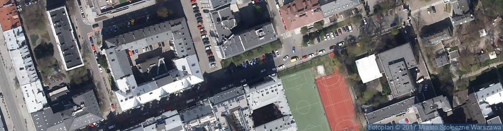 Zdjęcie satelitarne Ulica Foksal 