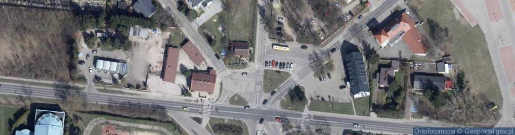Zdjęcie satelitarne Ulica Grabińska