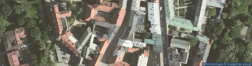 Zdjęcie satelitarne Ulica Kanonicza nr 18