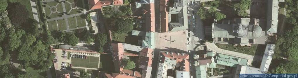 Zdjęcie satelitarne Ulica Kanonicza nr 9