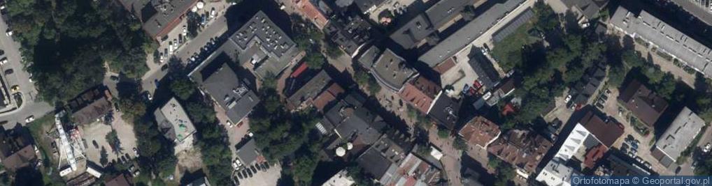 Zdjęcie satelitarne Ulica Krupówki 