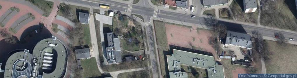 Zdjęcie satelitarne Ulica Matejki