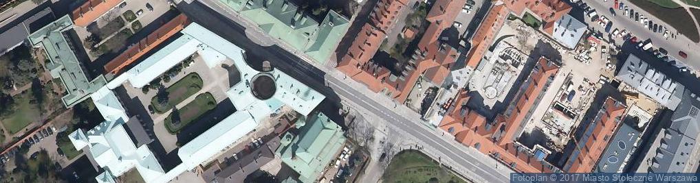 Zdjęcie satelitarne Ulica Miodowa 