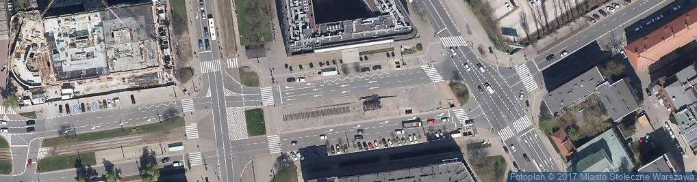 Zdjęcie satelitarne Ulica Muranowska