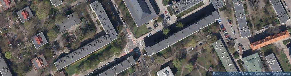 Zdjęcie satelitarne Ulica Nowolipie