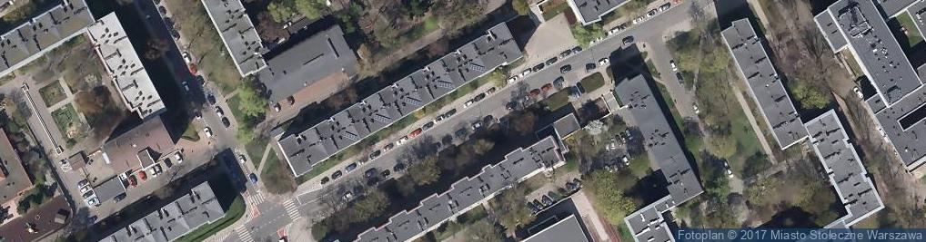 Zdjęcie satelitarne Ulica Nowolipki