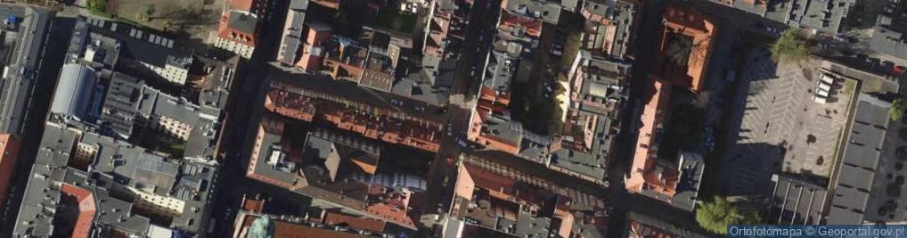 Zdjęcie satelitarne Ulica Odrzańska