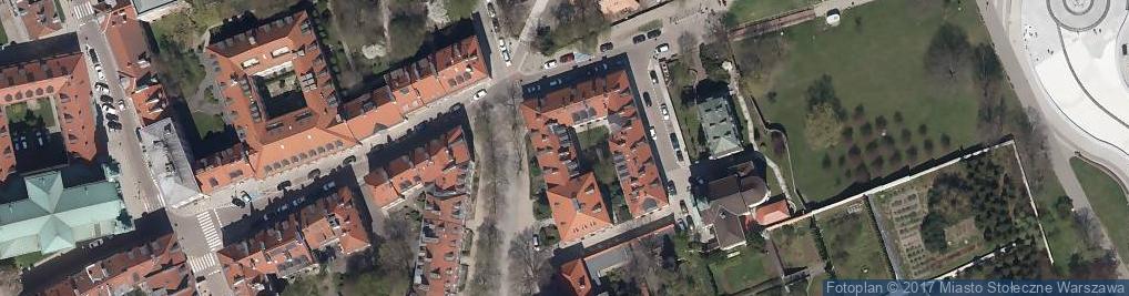 Zdjęcie satelitarne Ulica Piesza