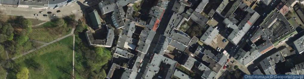Zdjęcie satelitarne Ulica Półwiejska