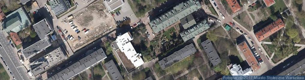 Zdjęcie satelitarne Ulica Sapieżyńska - Ulice Nieodbudowane