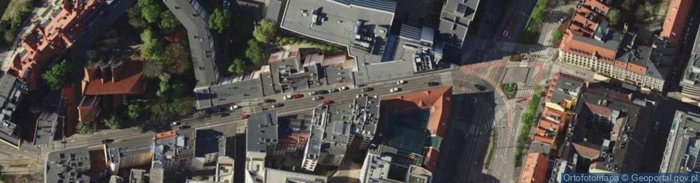 Zdjęcie satelitarne Ulica św. Mikołaja i Okolice