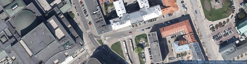 Zdjęcie satelitarne Ulica Trębacka 
