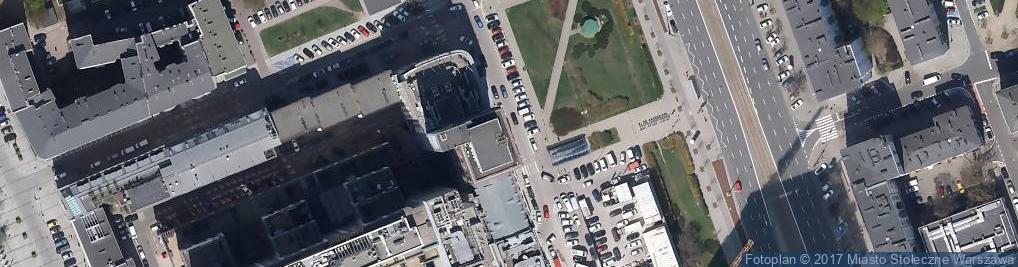 Zdjęcie satelitarne Ulica Zielna