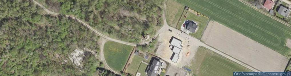 Zdjęcie satelitarne Wapiennik