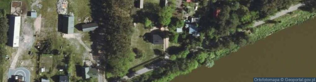 Zdjęcie satelitarne wypożyczalnia kajaków tuchlin brańszczyk wyszków