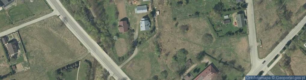 Zdjęcie satelitarne Wysowa-Zdrój