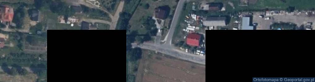 Zdjęcie satelitarne Zabytkowe budowle