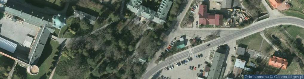 Zdjęcie satelitarne Zamek w Krasiczynie