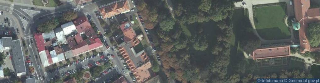 Zdjęcie satelitarne Zamek w Łańcucie - Muzeum