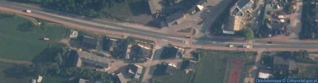 Zdjęcie satelitarne Zamek w Łapalicach