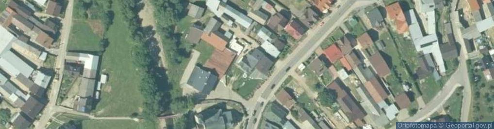 Zdjęcie satelitarne Zamek w Niedzicy