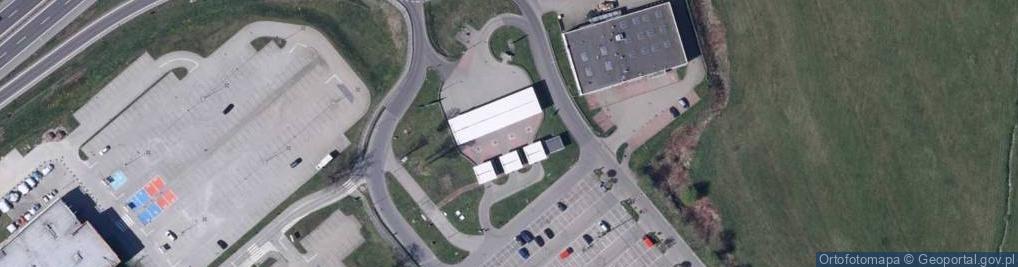 Zdjęcie satelitarne Auchan - Stacja paliw