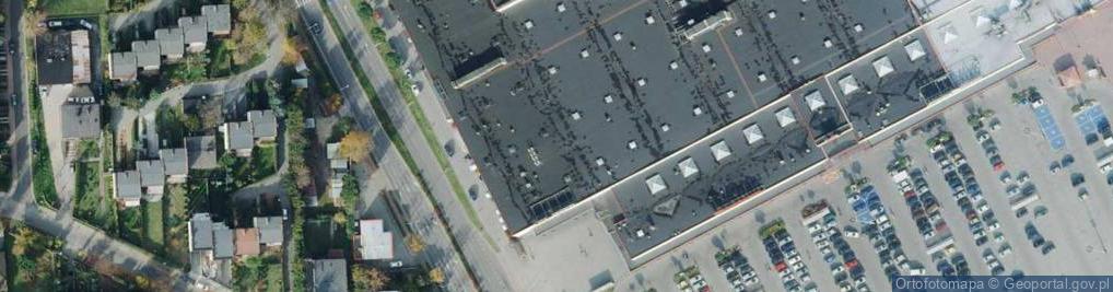 Zdjęcie satelitarne Auchan Hipermarket Częstochowa Północ