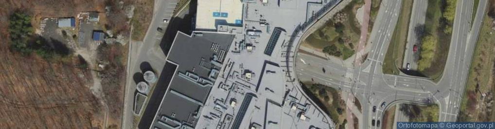 Zdjęcie satelitarne Auchan Hipermarket Gdynia