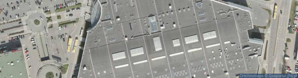 Zdjęcie satelitarne Auchan Hipermarket Katowice 3 Stawy
