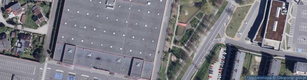 Zdjęcie satelitarne Auchan Hipermarket Rybnik