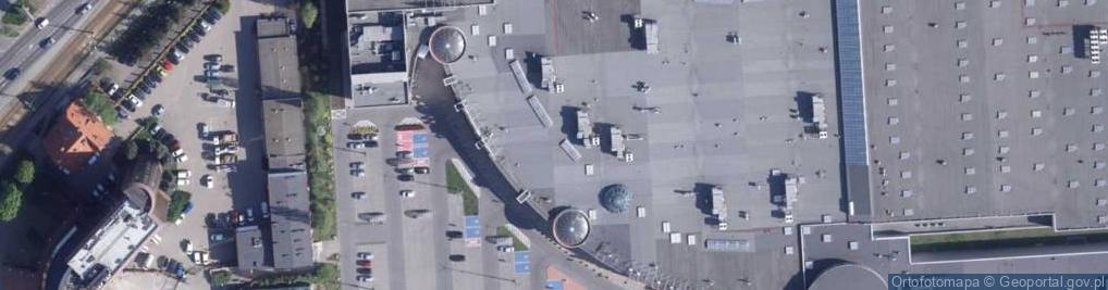 Zdjęcie satelitarne Auchan Hipermarket Toruń Copernicus