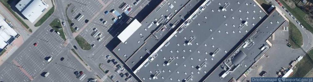Zdjęcie satelitarne Auchan Hipermarket Wałbrzych