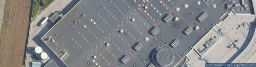 Zdjęcie satelitarne Auchan Janki