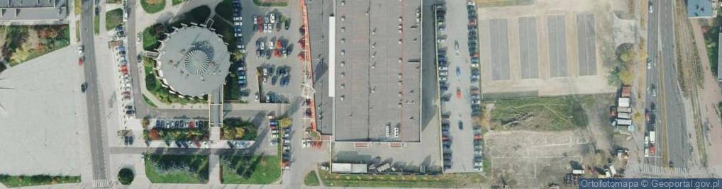 Zdjęcie satelitarne Auchan Supermarket Częstochowa Focha
