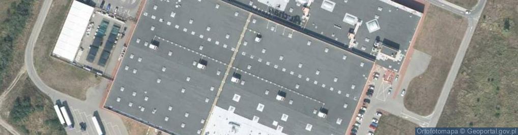 Zdjęcie satelitarne Auchan Szczecin Kołbaskowo