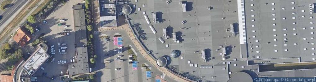 Zdjęcie satelitarne Auchan Toruń Copernicus