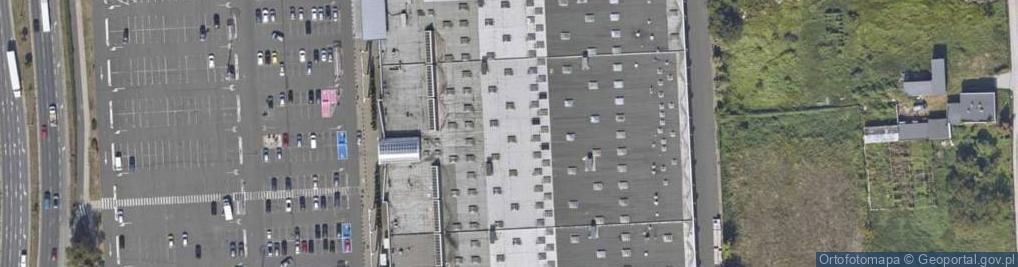 Zdjęcie satelitarne Auchan Toruń Grudziądzka