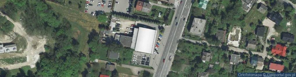 Zdjęcie satelitarne Audi Kraków