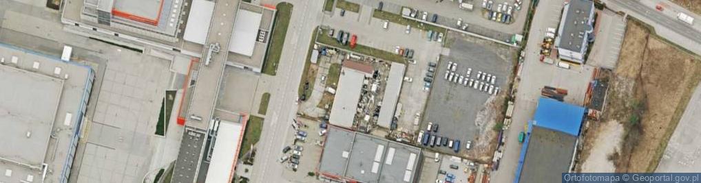 Zdjęcie satelitarne Autocentrum