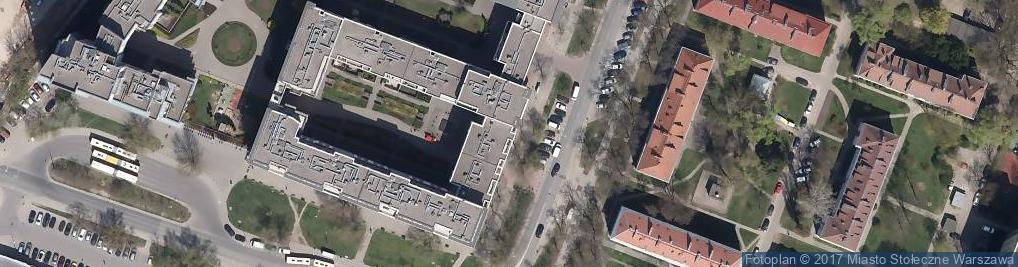 Zdjęcie satelitarne Centrum Motoryzacyjne - ArchProject